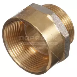 Муфта переходная латунная Frap Ш-Г, 1 1/4х1 1/2"