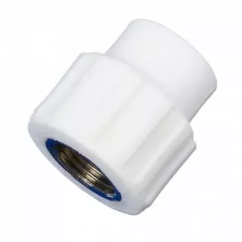 Муфта полипропилен, d25х3/4", внешняя резьба, PPRC, MeerPlast
