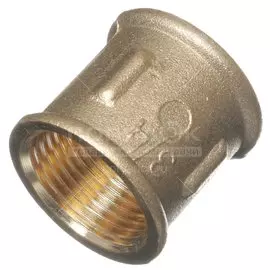 Муфта резьбовая латунная, 3/4"