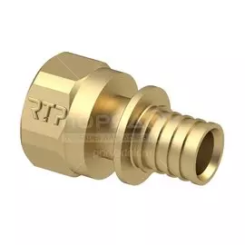 Муфта d20х1/2", латунь, внутренняя резьба, РосТурПласт