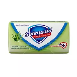 Мыло Safeguard, Nature Алоэ, 90 г