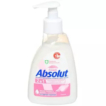 Мыло жидкое Absolut, Нежное, антибактериальное, 250 г