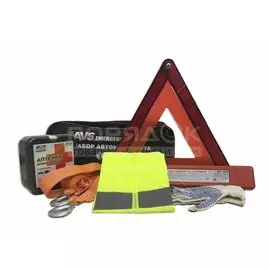Набор автомобилиста AVS, AN-01, A07284S, 6 предметов