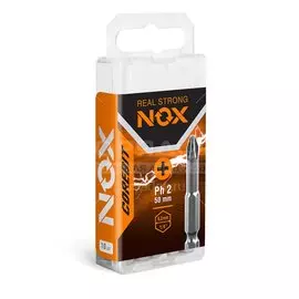Набор бит Nox, Corebit, PH2, 50 мм, 10 шт