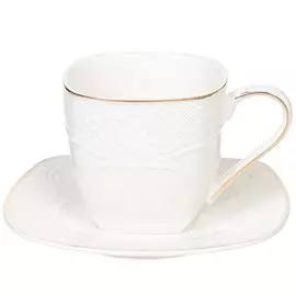 Набор чайный керамика, 12 предметов, на 6 персон, 200 мл, Daniks, Y4-2723