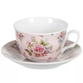 Набор чайный керамика, 12 предметов, на 6 персон, 270 мл, Daniks, Провинция, подарочная упаковка