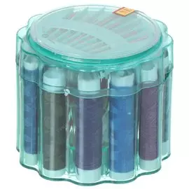 Набор для шитья 16 предметов, нитки 12шт, сантиметр, булавки, ножницы, иголки, Y8-2701