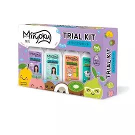 Набор для женщин, Miryoku, Trial Kit, шампунь, 50мл + бальзам, 50мл + 2 крем-геля для душа, 50 мл