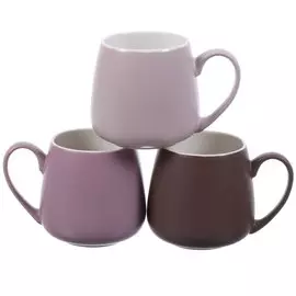 Набор кружек керамика, 450 мл, 3 шт, Бонн, подарочная упаковка, Daniks, HMA9