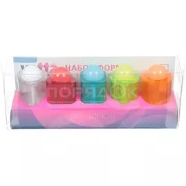 Набор кухонных принадлежностей для канапе, 5 предметов, пластик, Vetta, 884-186