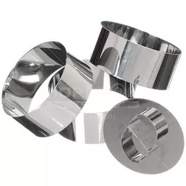 Набор кулинарных форм для салатов,десертов, 10х4, 9х4 см, 4 шт, Vetta, Круг, 865-019