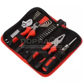 Набор слесарных инструментов Bartex, 6-гранные, металл, пластик, сумка, 22 предмета