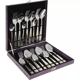 Набор столовых приборов нержавеющая сталь, 18 предметов, подарочная упаковка, Mayer &amp; Boch, MB 26471