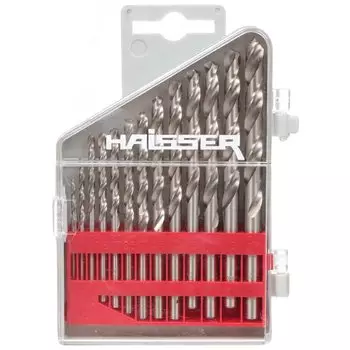 Набор сверл по металлу, 13 шт, Haisser, 1.5-6.5 мм, HS101202
