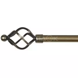 Наконечник карнизный Авея, 2 шт, диаметр 16 мм, золото антик, в тубе, СН-16-112-24