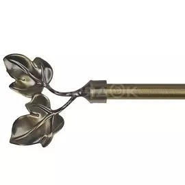 Наконечник карнизный Тоскана, 2 шт, диаметр 16 мм, золото антик, в тубе, СН-16-120-24