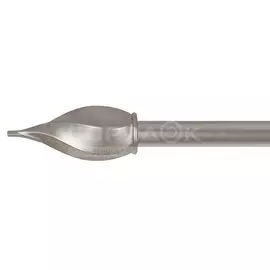 Наконечник карнизный Витро, 2 шт, диаметр 16 мм, хром матовый, в тубе, СН-16-130-29