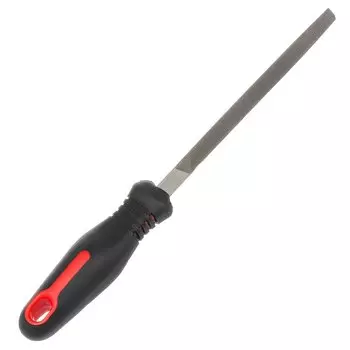 Напильник трехгранный, 150 мм, №2, пластиковая ручка, Bartex, 12025