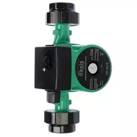 Насос циркуляционный, Oasis, 1 1/4 '', 90 Вт, максимальный напор 6 м, 2.4 м/ч, 32/6