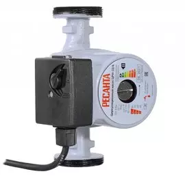 Насос циркуляционный, Ресанта, 90 Вт, максимальный напор 6 м, 3 м/ч, ЦРН-32/6