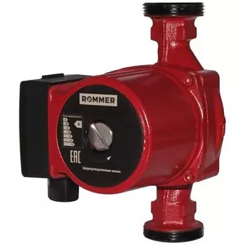 Насос циркуляционный, Rommer, 1 1/4 '', 72 Вт, максимальный напор 6 м, 3.6 м/ч, 32/60-180