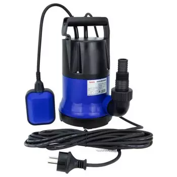 Насос дренажный, Jemix, 1100 Вт, глубина погружения 5 м, максимальный напор 9.5 м, 14 м/ч, ДН-233-9,5