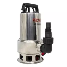 Насос дренажный, Ресанта, 10 м, 1100 Вт, глубина погружения 8 м, максимальный напор 10 м, 15.5 м/ч, НД-15500Н/35