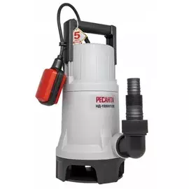 Насос дренажный, Ресанта, 1100 Вт, глубина погружения 8 м, максимальный напор 10 м, 15.5 м/ч, НД-15500П/35