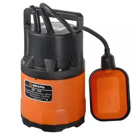 Насос дренажный, Вихрь, 300 Вт, глубина погружения 5 м, максимальный напор 6 м, 7.98 м/ч, ДН-300