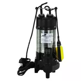 Насос фекальный, WWQ, 6 м, 450 Вт, глубина погружения 5 м, максимальный напор 12 м, 18 м³/ч, NB-450