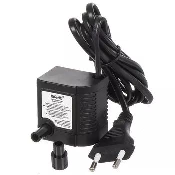 Насос фонтанный, Vodotok, 1/4 '', 1.5 м, 2 Вт, глубина погружения 0.6 м, максимальный напор 1.5 м, 0.3 м/ч, HJ-311