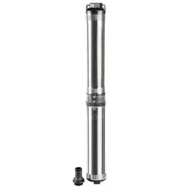 Насос скважинный, Unipump, 1 1/4 '', нижний забор, 30 м, 550 Вт, диаметр 98 мм, 60 м, максимальный напор 68 м, 4.5 м/ч, термозащита, ECO-2-56