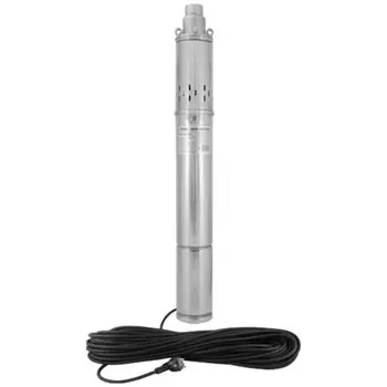Насос погружной винтовой, Jemix, 1 '', 25 м, 550 Вт, диаметр 74 мм, глубина погружения 35 м, максимальный напор 90 м, 1.2 м/ч, ВН-3-90-32