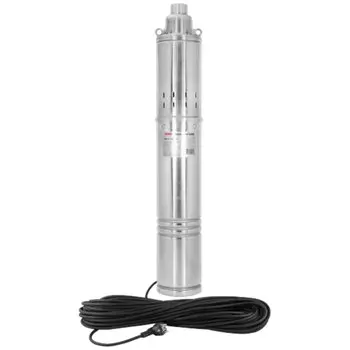 Насос погружной винтовой, Jemix, 40 м, 550 Вт, диаметр 94 мм, глубина погружения 35 м, максимальный напор 110 м, 1.8 м/ч, ВН-4-110-48