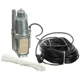 Насос вибрационный, верхний забор, 25 м, 240 Вт, глубина погружения 3 м, максимальный напор 60 м, 1.5 м/ч, Малыш-М