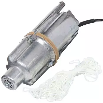 Насос вибрационный, Ручеек, нижний забор, 15 м, 225 Вт, глубина погружения 3 м, максимальный напор 60 м, 1.5 м/ч, Ручеек-1М