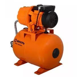 Насосная станция Вихрь, 600 Вт, глубина погружения 9 м, максимальный напор 35 м, 3.3 м/ч, АСВ-600/20