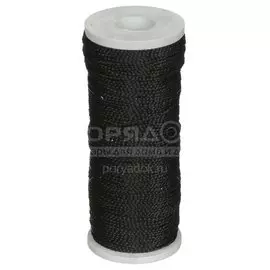 Нить капроновая черная, 65 м