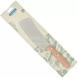 Нож кухонный Tramontina, Dynamic, топорик, нержавеющая сталь, 15 см, рукоятка дерево, 22319/106-TR