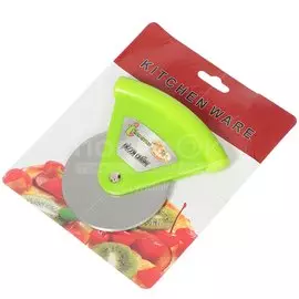 Нож кухонный для пиццы и теста, нержавеющая сталь, 8 см, рукоятка пластик, навеска, Y3-1084