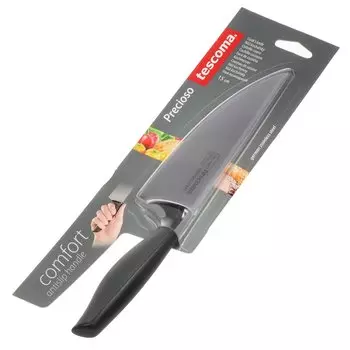 Нож кухонный Tescoma, Precioso, поварской, нержавеющая сталь, 15 см, рукоятка пластик, 881228