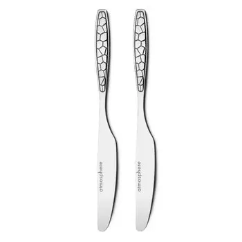 Нож нержавеющая сталь, 2 предмета, столовый, Atmosphere, Kenya, AT-C135