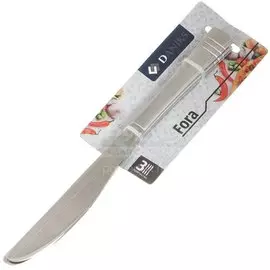 Нож нержавеющая сталь, 3 предмета, столовый, Daniks, Fora