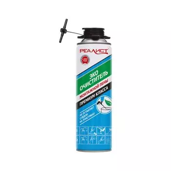 Очиститель от монтажной пены 0.5 л, Realist