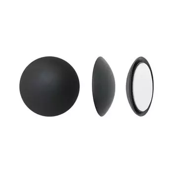 Ограничитель Аллюр, PB-04, дверной, демпфер, черный, 13 722