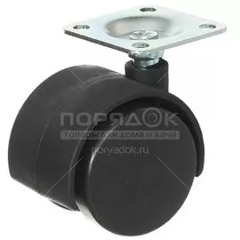 Опора колесная 40х59 мм, с площадкой