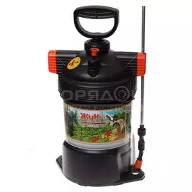 Опрыскиватель садовый Жук, 5 л, пластик, 650 мм, Оптима, ОП-220 4946-00