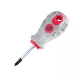 Отвертка крестовая, Bartex, PH1, 1х38 мм, антискользящая двухкомпонентная, CrV сталь, K0029N