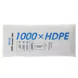 Пакет фасовочный, 1000 шт, 22х32 см, 8 мкм, ПЭТ, ПНД, HDPE №1