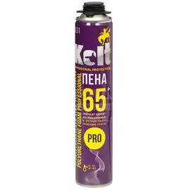 Пена монтажная Kolt, профессиональная, 65 л, 1 л, всесезонная